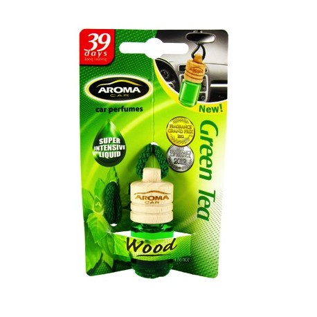 Ambientador Té Verde Aroma CAR Wood