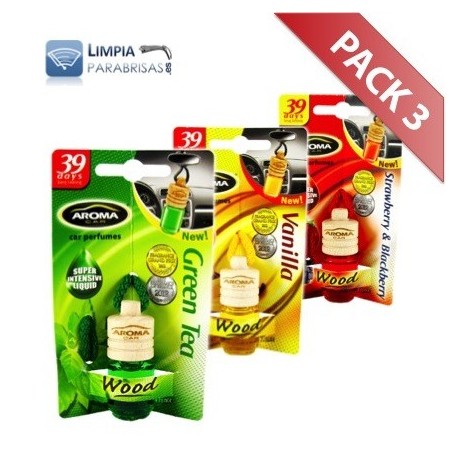 PACK3 Vanilla + Te Verde + Frutos Rojos 