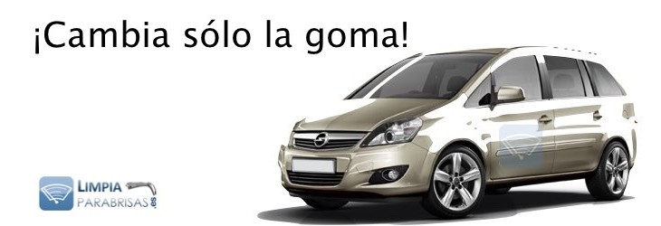 Limpiaparabrisas Opel Zafira 2005-2014